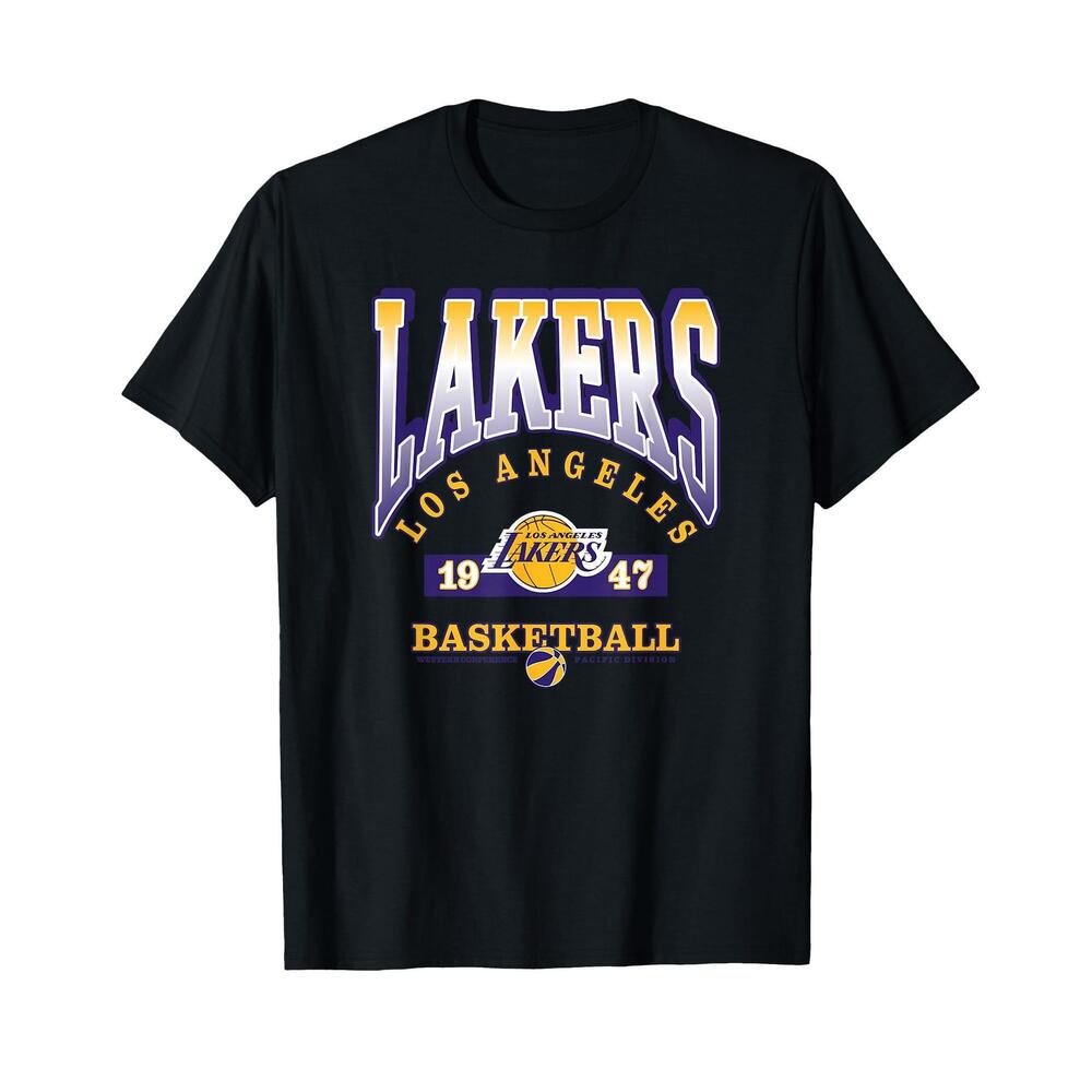 Lakers Homecourt Advantage Shirt Black Tee